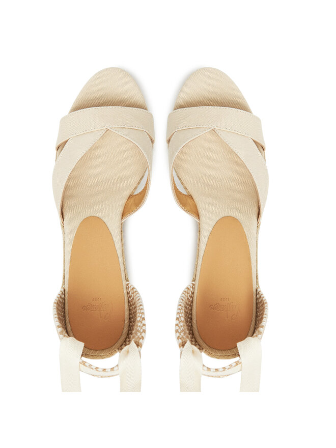 Castañer Espadrilky Castañer Bailey 025677 Béžová