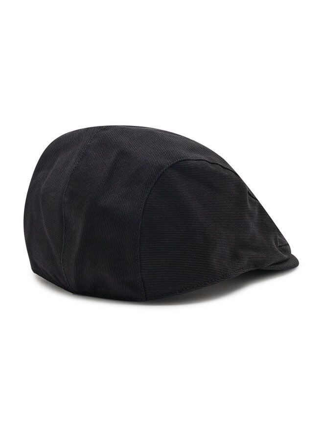 Tommy Hilfiger Schiebermütze Tommy Hilfiger Premium Casual Flat Cap AM0AM08618 Schwarz