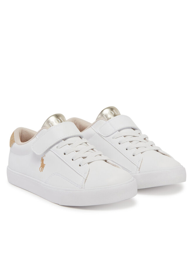 Polo Ralph Lauren Снікерcи Polo Ralph Lauren RF104099 Білий