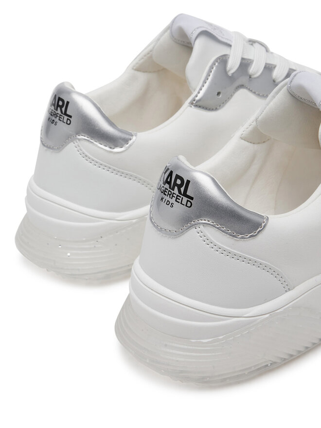 Karl Lagerfeld Kids Sneakersy Karl Lagerfeld Kids Z30373 S Biela