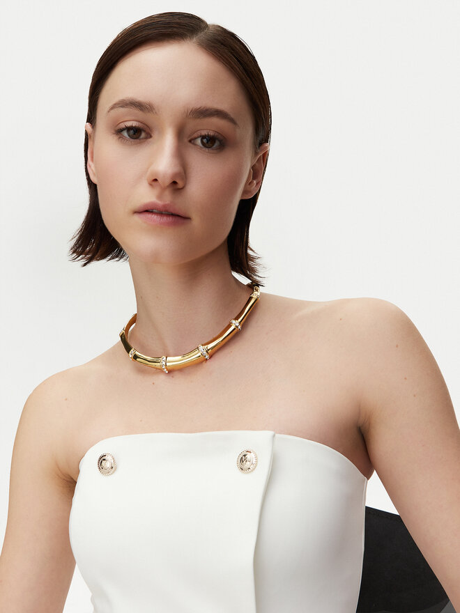 Guess Колие Guess JUBN05 159JW Златист