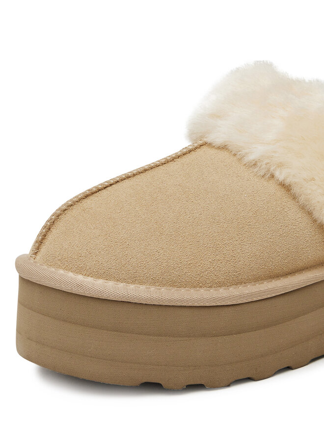 DeeZee Пантофи DeeZee DZ-AW12 Бежов