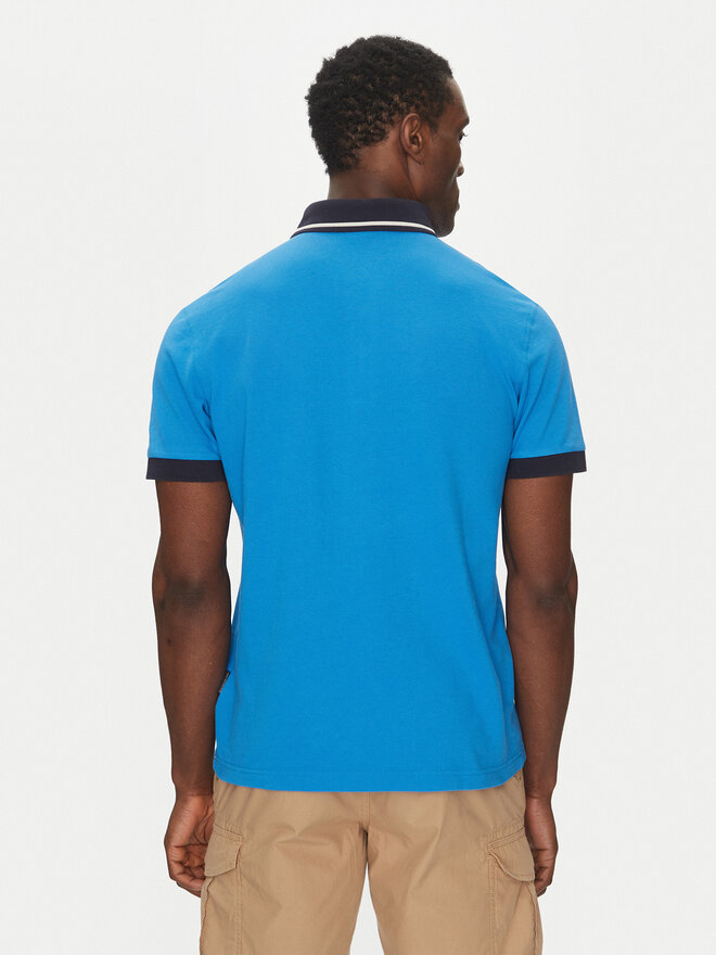Napapijri Napapijri Poloshirt E-Zeri NP0A4ID4 Blau Regular Fit