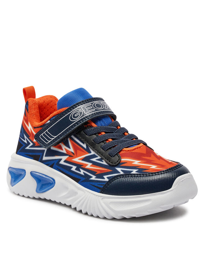 Geox Sneakersy Geox J Assister Boy J45DZB 02ACE C0820 S Tmavomodrá