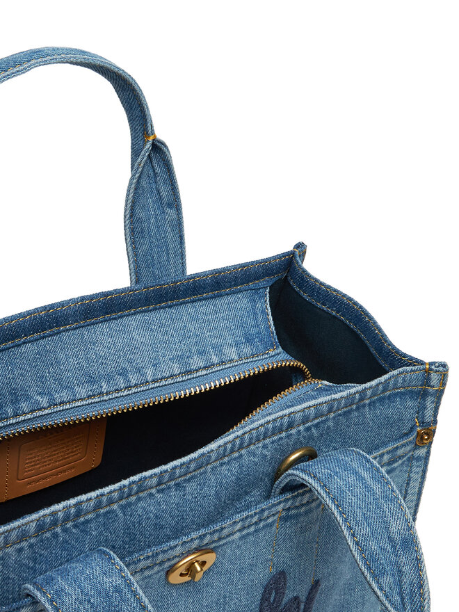 Coach Handtasche Coach Cargo CR659 Dunkelblau