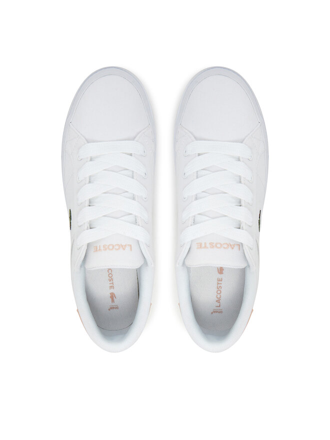 Lacoste Sneakers aus Stoff Lacoste 7-49CFA0017 Weiß