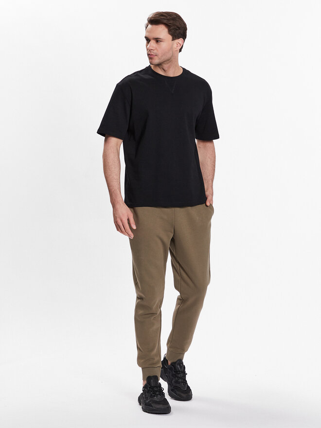 Outhorn Outhorn Футболка TTSHM455 Чорний Regular Fit