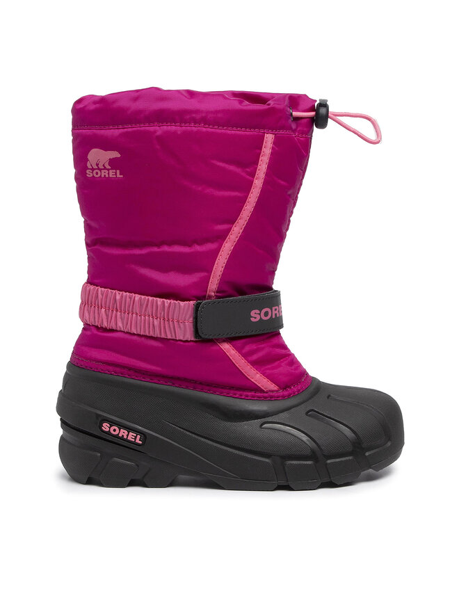 Sorel Μπότες Χιονιού Sorel Youth Flurry NY1965 Ροζ