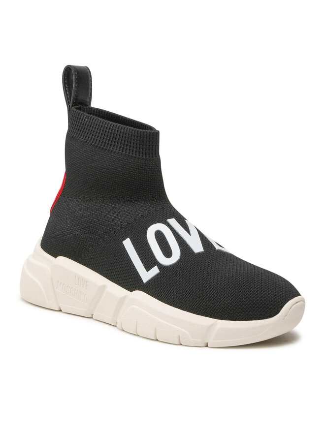 LOVE MOSCHINO Сникърси LOVE MOSCHINO JA15123G1FIZ800A Черен