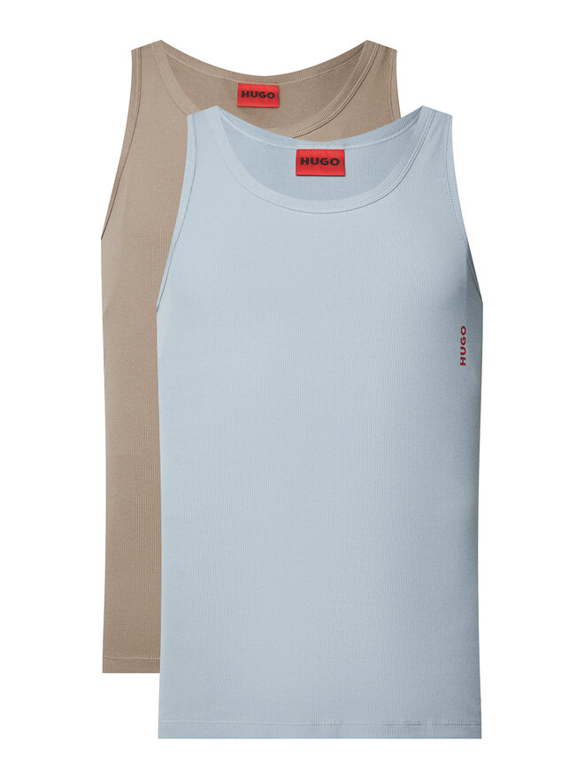 HUGO HUGO Pack de 2 camisetas de tirantes 50469778 De color Slim Fit