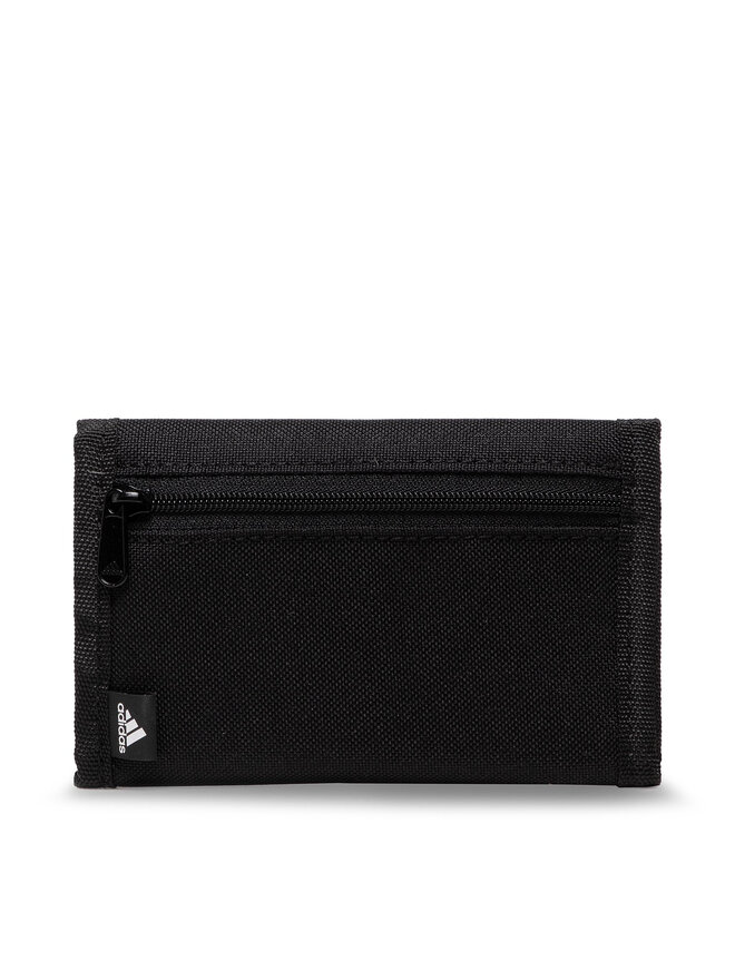 Portafoglio grande da uomo adidas Linear Wallet GN1959 Nero escarpe