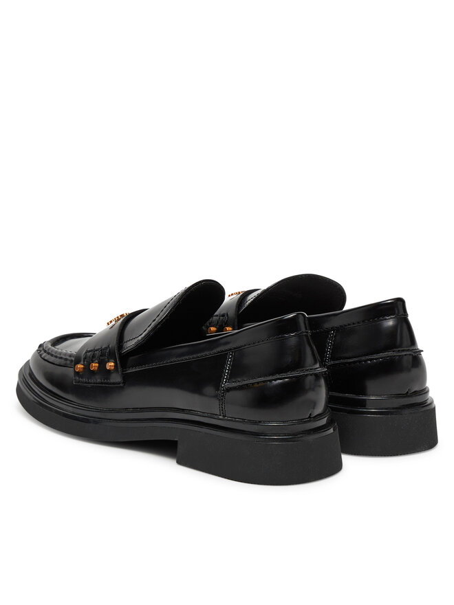 Pepe Jeans Loaferek Pepe Jeans Penny Studs PLS10427 Fekete