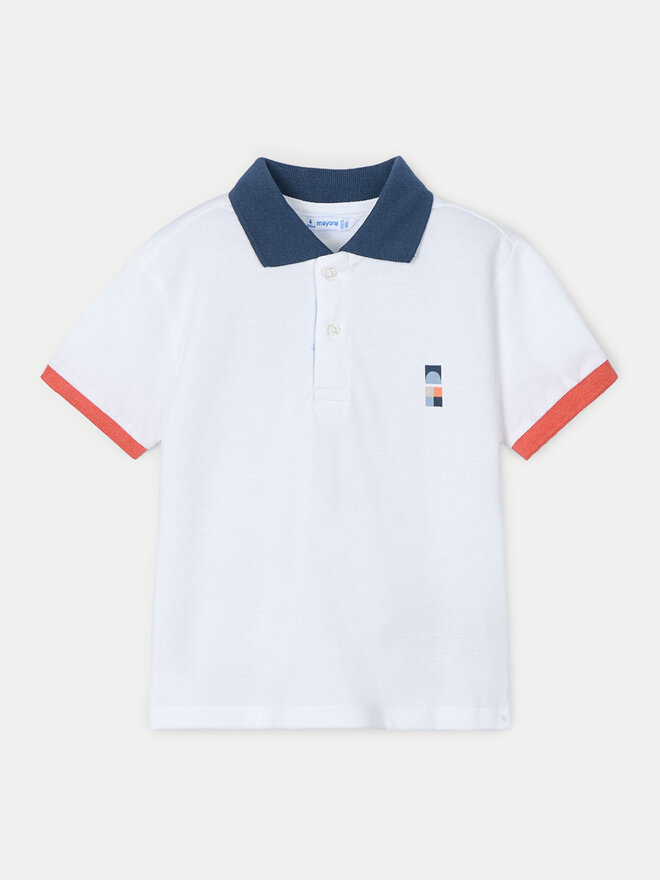 Mayoral Mayoral Poloshirt 3106 Weiß Regular Fit