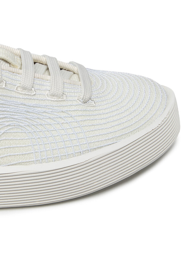 Zapatillas Mujer Camper Courb-k201202 - Beige, Tejido Lyocell Tencel, Suela EVA Reciclada, Diseño Unisex Cómodo