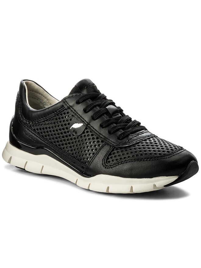 Sneakers Geox D Sukie F D62F2F 08554 C9999 Noir chaussures