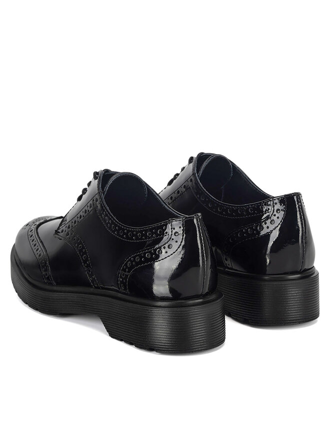 GINO ROSSI Oxford Schuhe Gino Rossi BELLA-124-25900W Schwarz