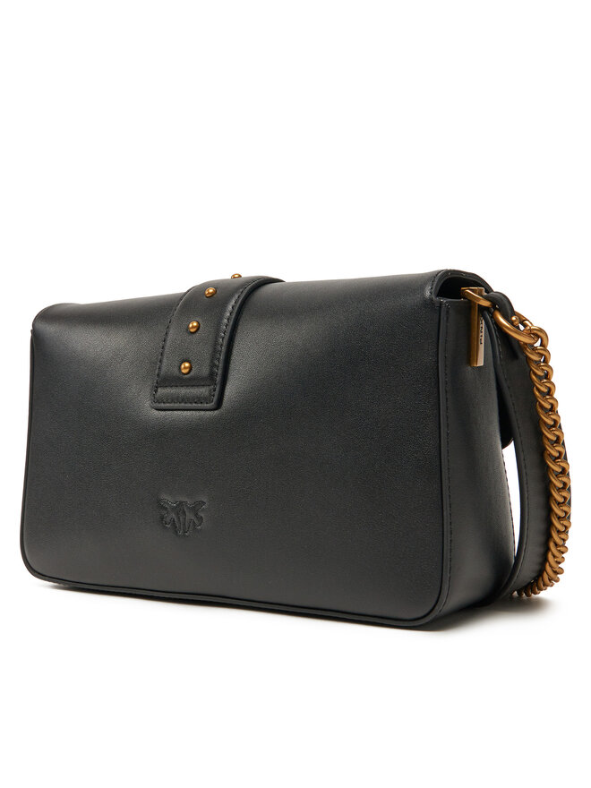 PINKO Handtasche PINKO Love One Classic Slouchy Fl PE 25 PLTT 104524 A0QO Schwarz