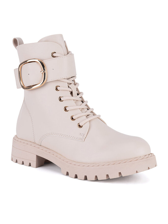 DeeZee Polokozačky DeeZee WS6116-11 Béžová
