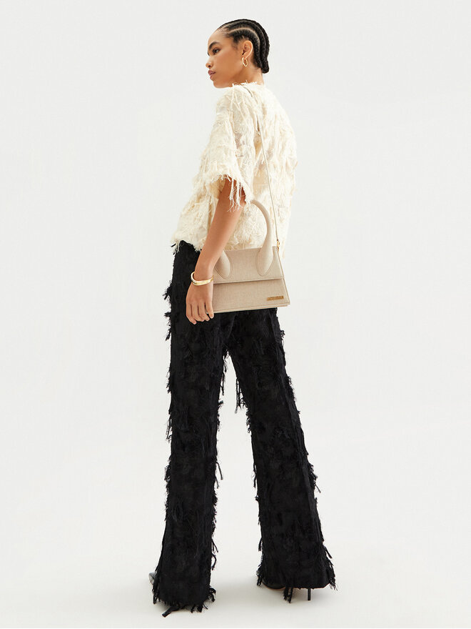 JACQUEMUS Geantă JACQUEMUS Le Grand Chiquioto 213BA003 Bej