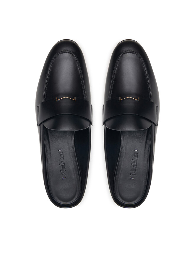 Max Mara Pantoletten Max Mara Regentsabot 2624526211 Schwarz