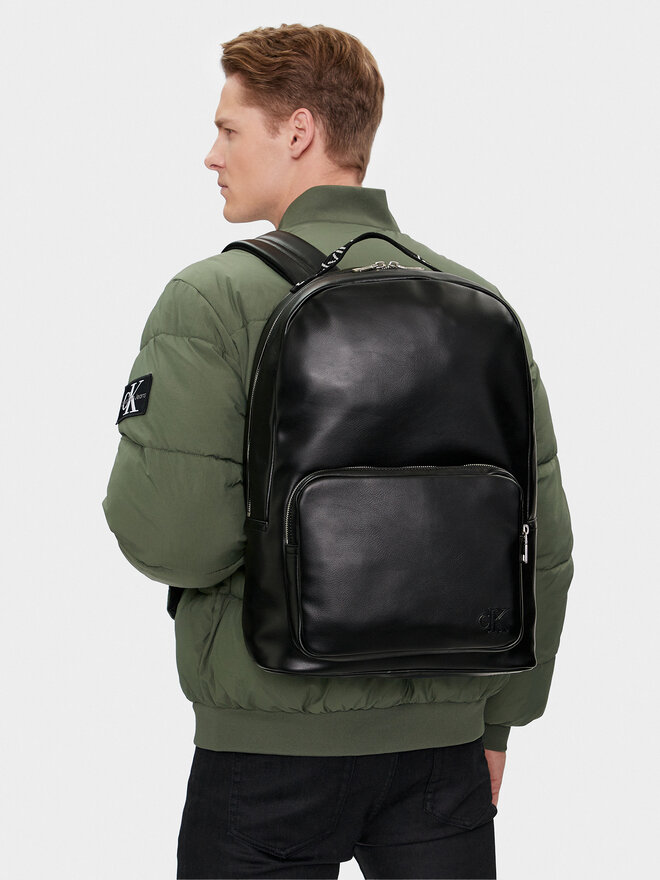 Calvin Klein Jeans Rucksack Calvin Klein Jeans Ultralight Campus Bp43 Pu K50K511487 Schwarz
