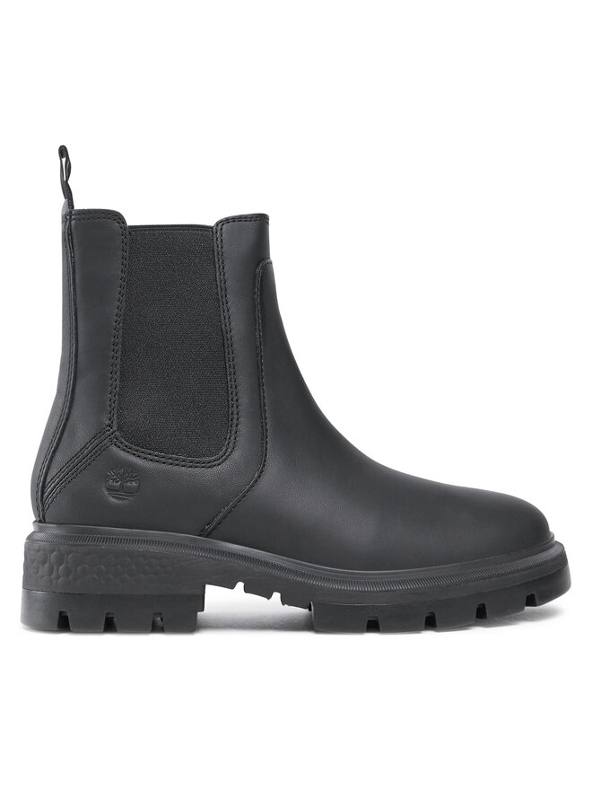 Timberland Kotníková obuv s elastickým prvkem Timberland Cortina Valley Chelsea TB0A5ND70151 Černá