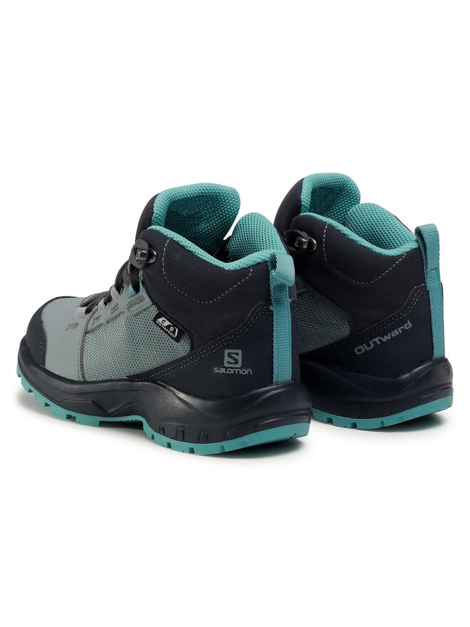 Salomon Трекінгові черевики Salomon Outward Cswp J 409724 09 W0 Голубий