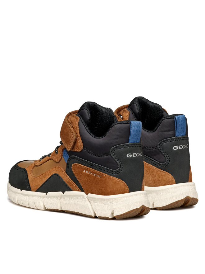 Geox Gležnjarji Geox J Flexyper Boy B Abx J269XA 0ME22 C0275 S Rjava