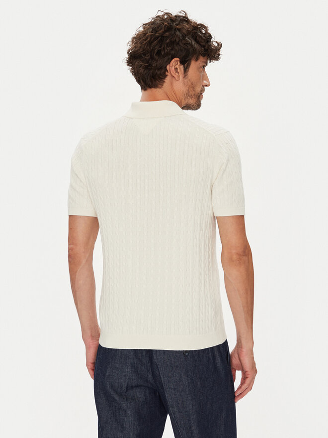 Tommy Hilfiger Tommy Hilfiger Poloshirt MW0MW40701 Beige Regular Fit