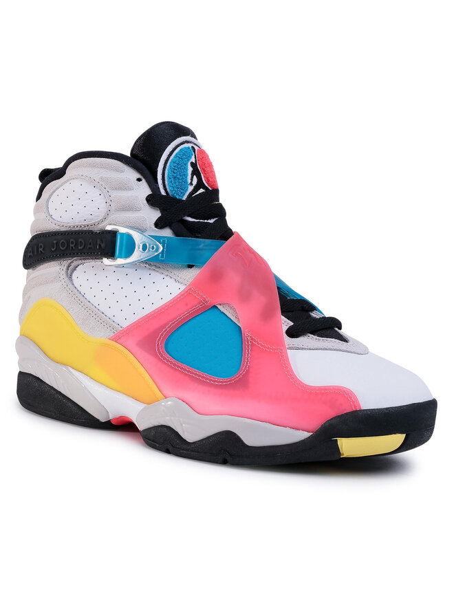 Nike Взуття для баскетболу Nike Air Jordan 8 Retro Se BQ7666 100 Кольоровий
