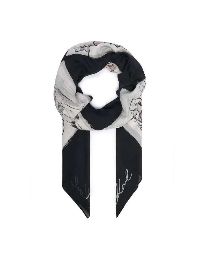 KARL LAGERFELD Tuch KARL LAGERFELD B3W33021 Dunkelgrau