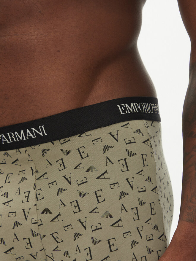 Emporio Armani Underwear Emporio Armani Underwear Σετ μποξεράκια 3 τμχ EM000260 AF10800 MC112 Πράσινο