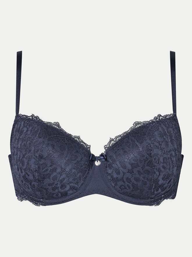 Hunkemöller Hunkemöller Grudnjak sa žicom Marine 206322 Tamnoplava