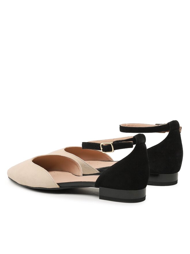 Geox Półbuty Geox Charyssa D029BC 0021 C0210 Czarny