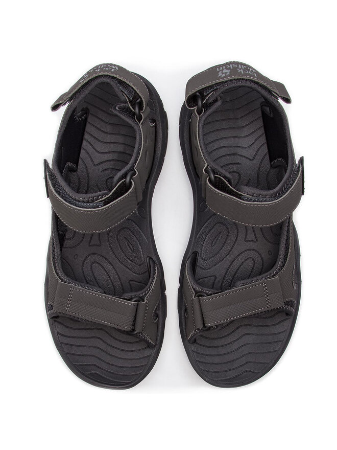 Jack Wolfskin Σανδάλια Jack Wolfskin Lakewood Cruise Sandal M 409011 Γκρι