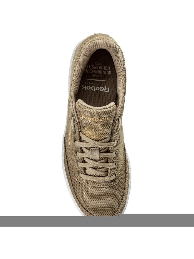 Sneakers Reebok Club C 85 Metallic Mesh CN1514 Braun | eschuhe.de