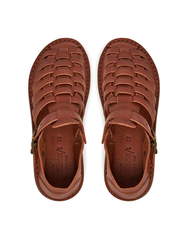 Fracap Sandály Fracap D025 Hnědá