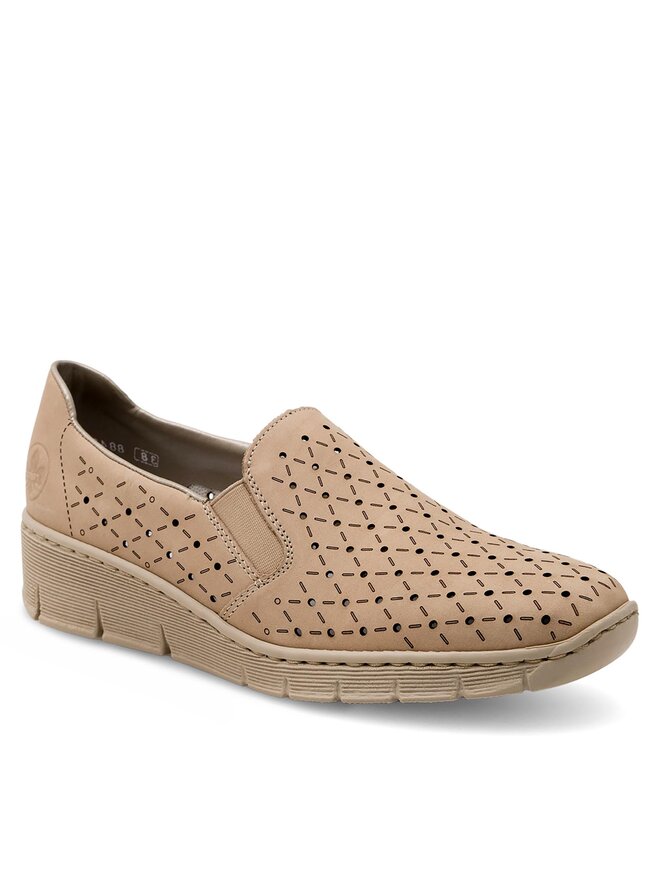 Rieker Pusbačiai Rieker 53795-60 Smėlio