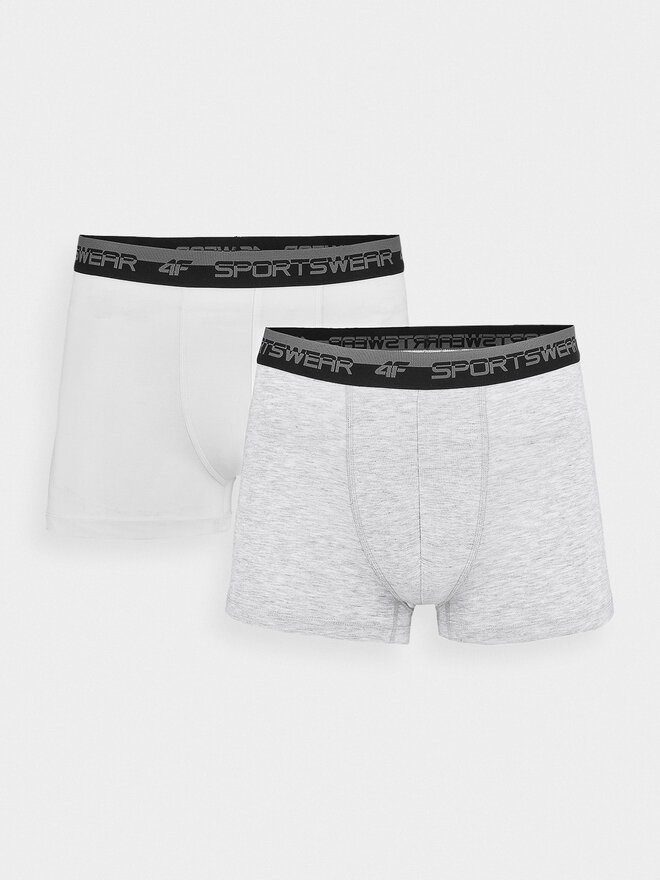 4F 4F 2er-Set Boxershorts 4FWSS24UBXSM036 Weiß