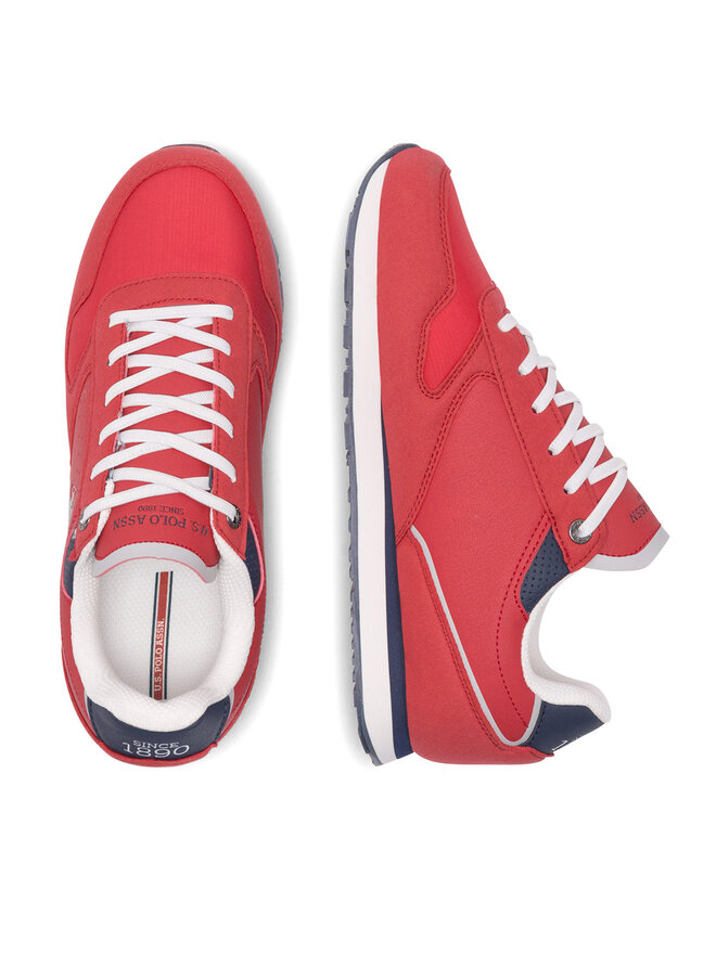 U.S. Polo Assn. Sneakersy U.S. Polo Assn. NOBIK001C Czerwony