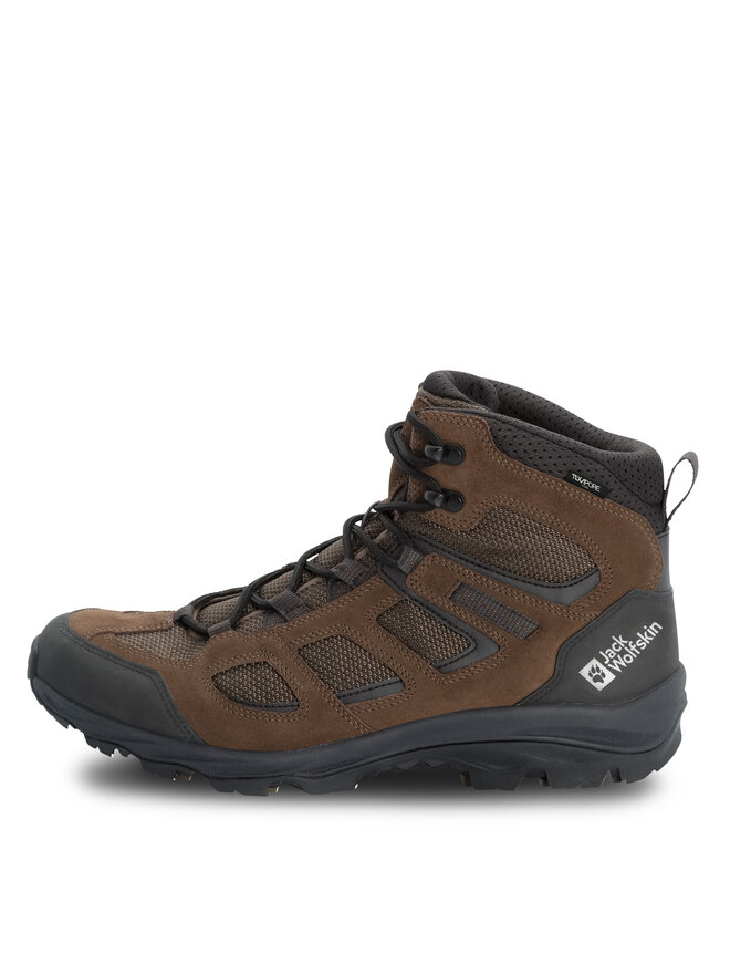 Jack Wolfskin Trekkingi Jack Wolfskin Vojo 3 Texapore Mid M 4042462 Brązowy