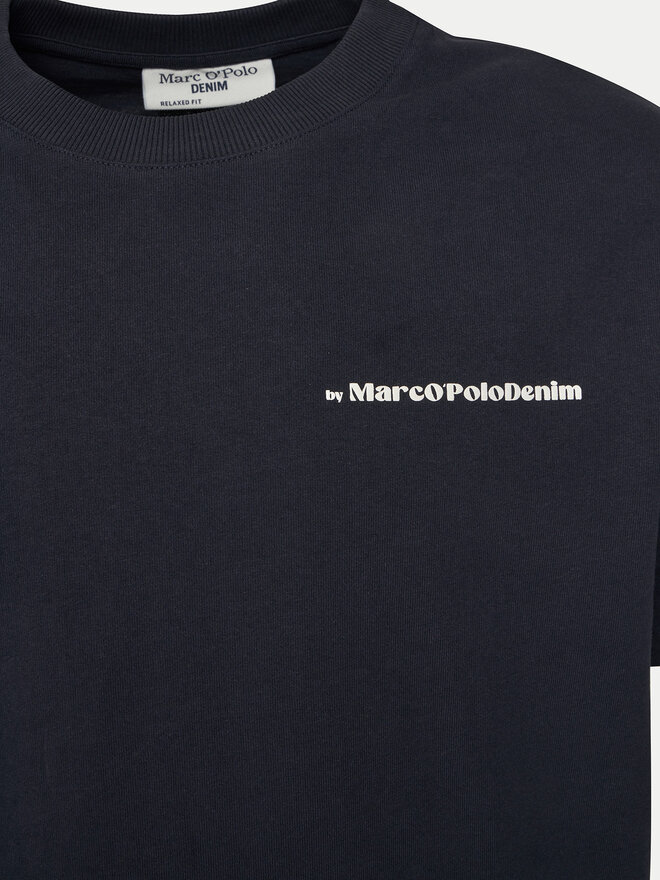 Marc O'Polo Denim Marc O'Polo Denim Majica 500 0006 002 Mornarsko modra Relaxed Fit