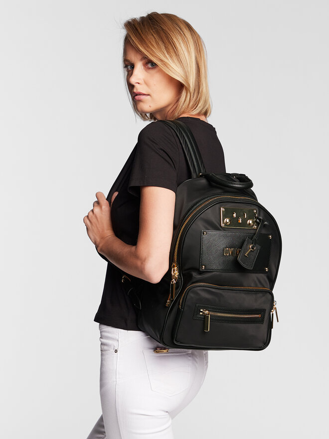LOVE MOSCHINO Batoh LOVE MOSCHINO JC4152PP1GLG100A Černá