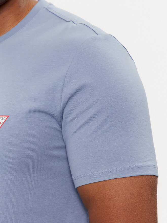 Guess Guess T-Shirt M2YI24 J1314 Blau Slim Fit
