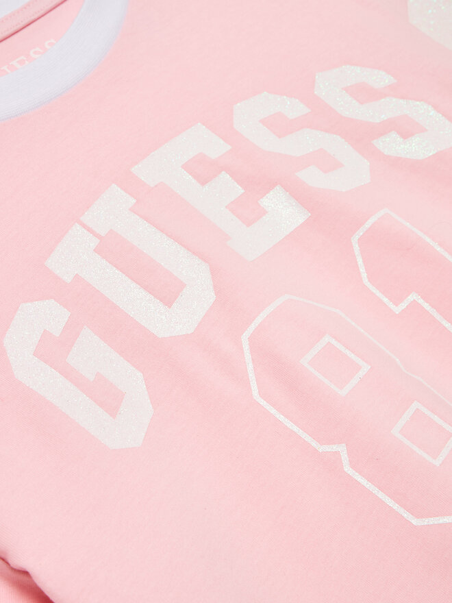 Guess Guess T-Shirt J3YI07 K8HM4 Rosa Regular Fit