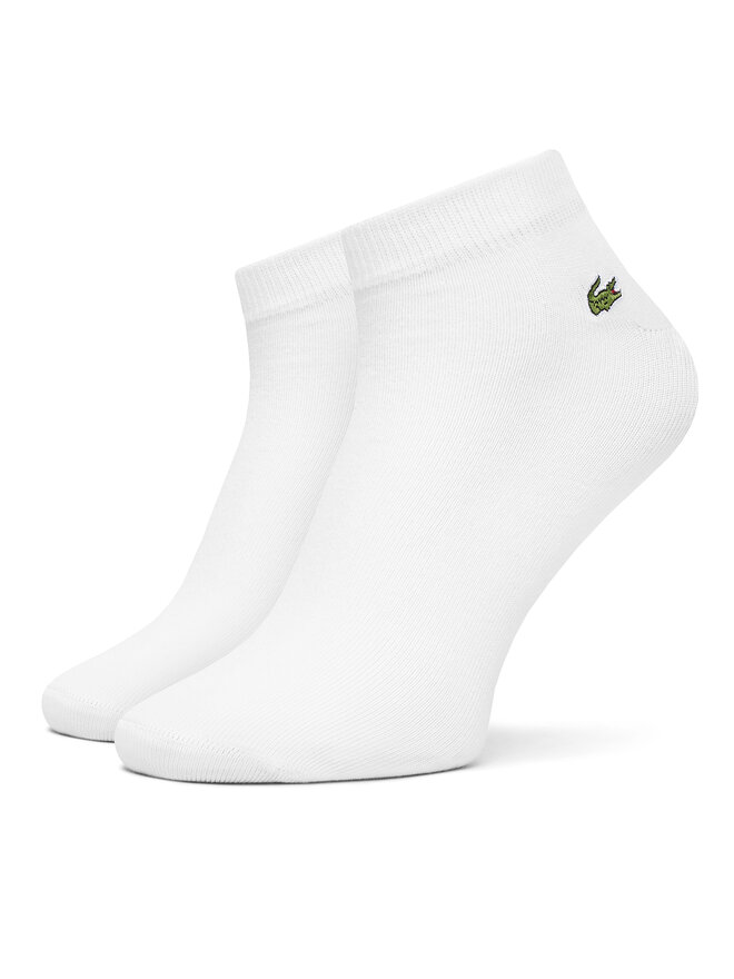 Lacoste 3er-Set niedrige Unisex-Socken Lacoste RA2917 Weiß