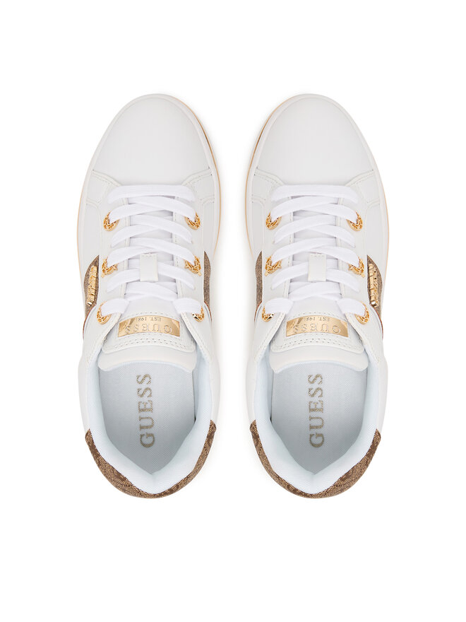 Guess Снікерcи Guess FLPSTW FAL12 Білий