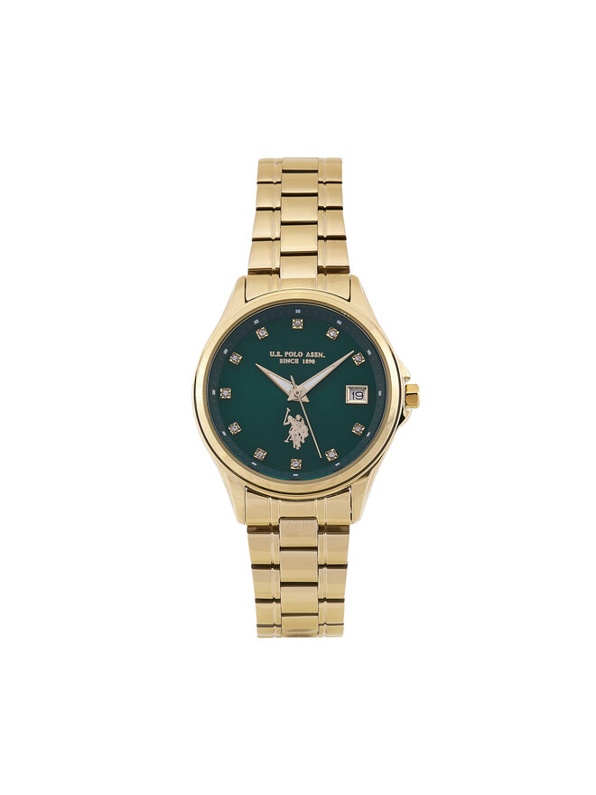 Reloj U.S. Polo Assn. Louise USP8342GR Oro zapatos.es