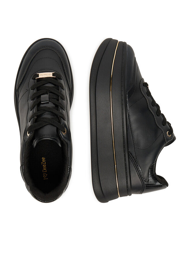 DeeZee Sneakersy DeeZee AM25234 Czarny