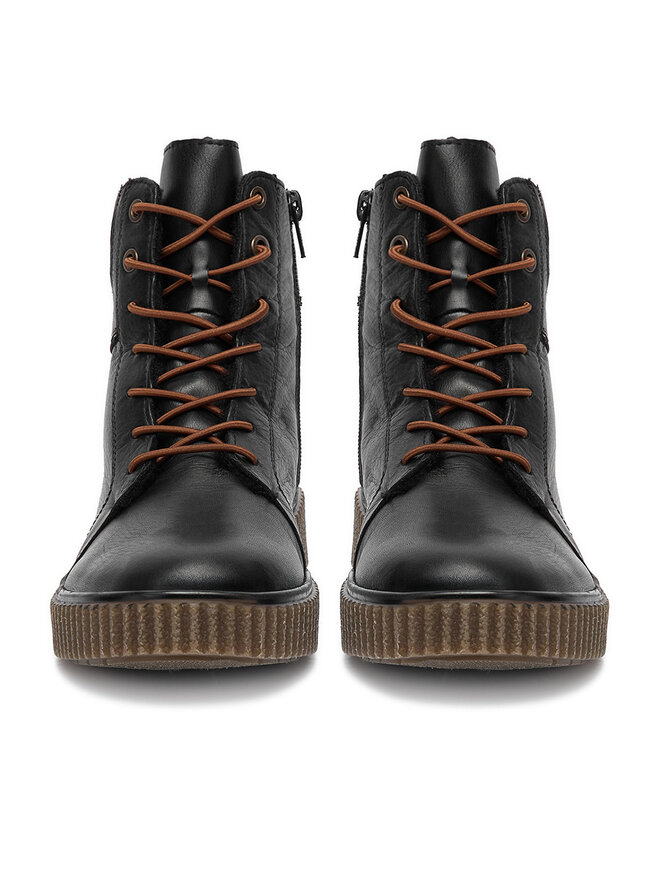 Rieker Schnürschuhe Rieker Y4303-00 Schwarz